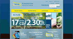 Desktop Screenshot of kingstonnationalbank.com